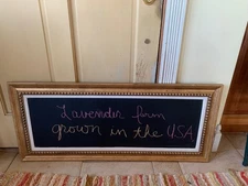 Big Chalkboard 18” X  42” Painted Slate Chalkboard Frame