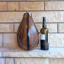 Guiro with Double Notch Pitch, Dual Natural Gourd Guiro, Peruvian Percussion