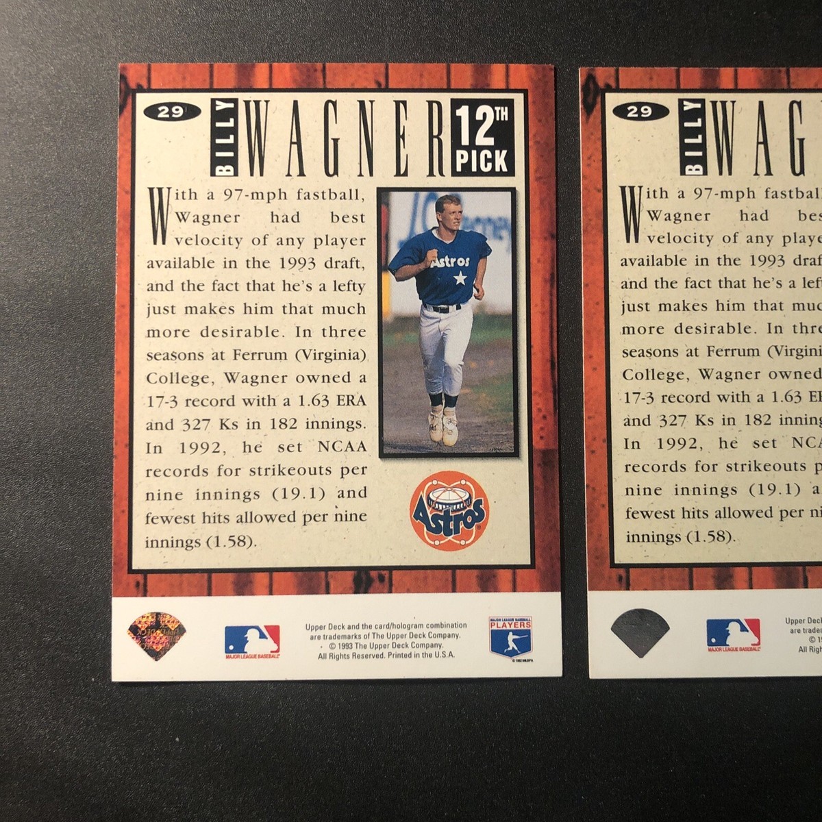 1994 Upper Deck Collector's Choice - #29 Billy Wagner (RC