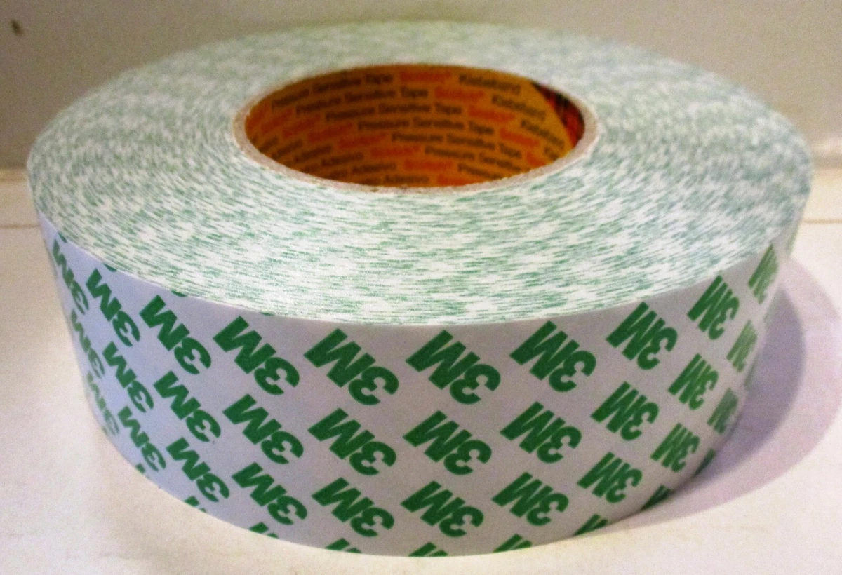 3M 9087 Double Sided 265 Microns Thick PVC Tape 50mm Wide x 50m