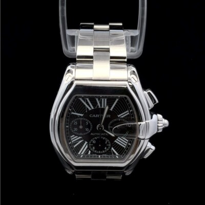 Cartier Roadster Stainless Steel Chronograph Wristwatch Ref 2618 (KS1018173)