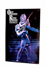 Vintage 1987 Promo Poster for Tribute Album - Ozzy Osbourne/Randy Rhoads |24x36”