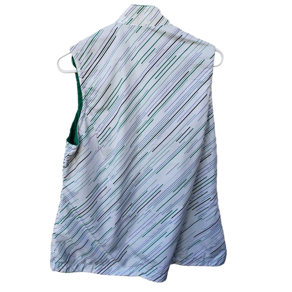 Antigua 女士高尔夫宝藏高尔夫背心夹克女式 L 码全新带标签 — 第 3/4 张图片