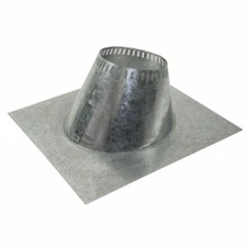 Shasta Vent 6 Inch Ventilated Roof Flashing - 6 Pitch