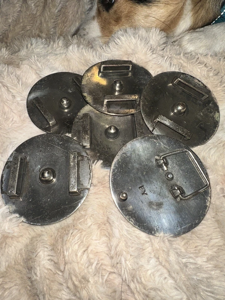 复古美洲原住民 Frank Yazzie Concho 皮带带蓝色宝石 — 第 4/4 张图片