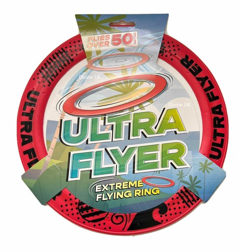 0flying Ring flyer Rubber Frisbee Outdoor Toy Camping Kids Beach Holiday - Picture 2 of 6