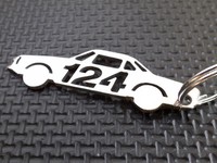 Fiat 124 Spider SchlüSselanhäNger 2000 Dohc Pininfarina Abarth Turbo AnhäNger