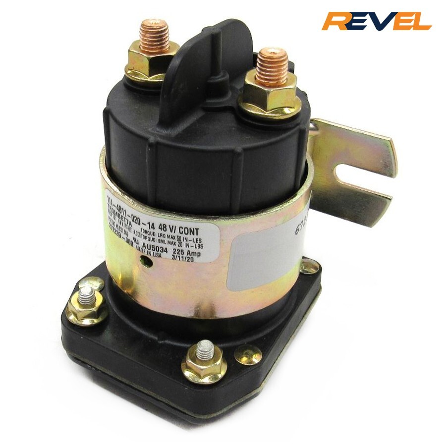OEM EZGO 48 Volt Solenoid, 96-24 EZGO Cushman 48V DC Golf