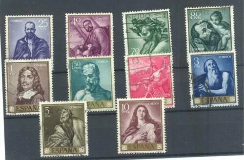 Sellos de España de 1950 a 1975 usado