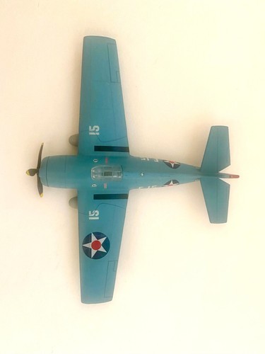 Daron Postage Stamp Aircraft Grumman F4F Wildcat - Picture 2 of 2
