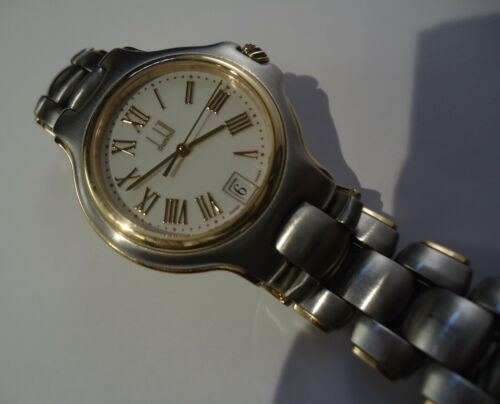 Alfred Dunhill LONDINIUM Wristwatch - Unisex - Bi-Colour - Cased - Quartz