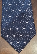 Express Black Pink With fish & Bubbles 100% Silk Men’s Neck Tie Made In Usa