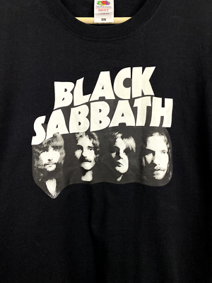 Vintage 90s Black Sabbath Concert t-shirt rare retro size XL color
