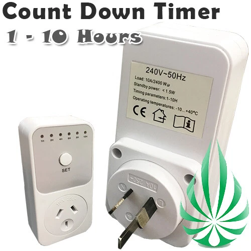 Hydroponic Grow Light Grow Fan Timer Switch Countdown Timer Minute Second Timer - Picture 10 of 10