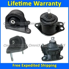 K4111 Motor & Transmission Mount Set 4pc For 2014 Honda Accord 2.0L PHEV AUTO