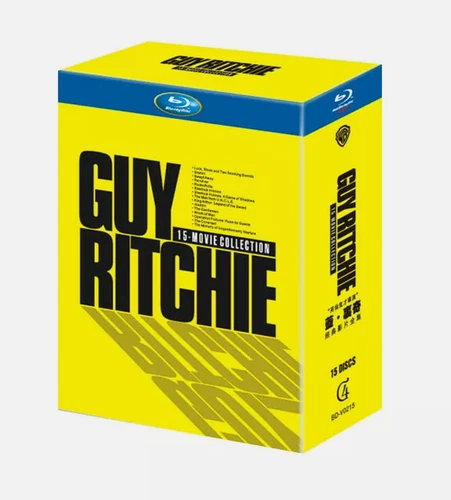 Guy Ritchie  Collection 15-Discs  All Region Free New Box Set Sealed