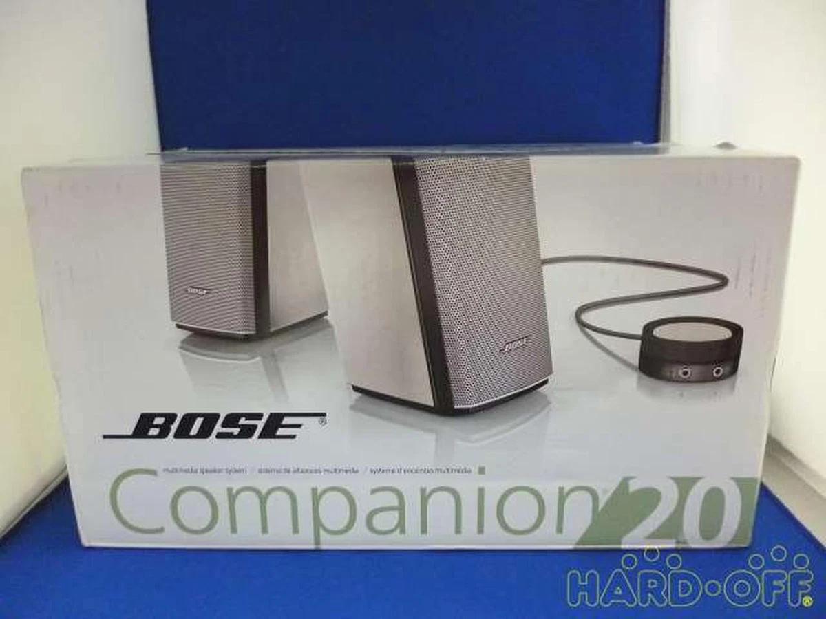 Bose Companion 20 Multimedia Speaker System - Silver Working With