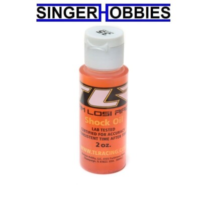 Team Losi Racing TLR74008 SILICONE SHOCK OIL, 35WT, 420CST, 2OZ HH