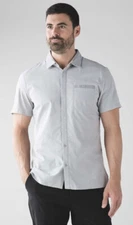 Lululemon Summer Fridays Buttondown Battleship / Silver Spoon Mens XL $98