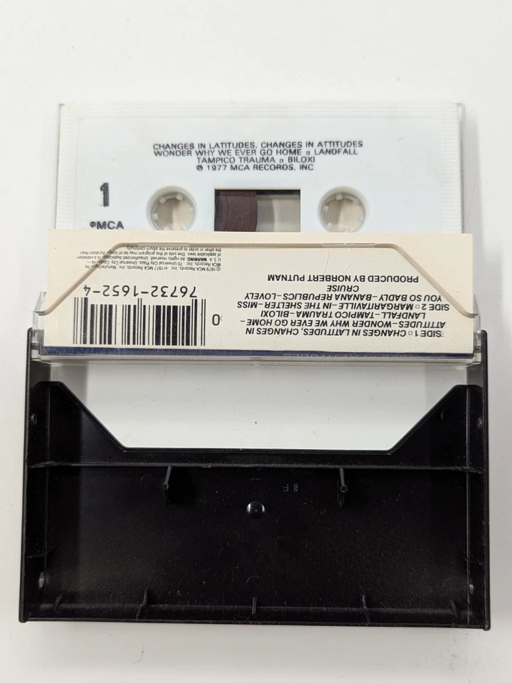 Changes in Latitudes, Changes in Attitudes by Jimmy Buffett (Cassette, Oct-1990, - Image 3 of 3