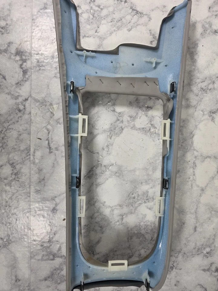 Lincoln Continental 1998 1999 2000 2001 2002 consola central embellecedor bisel gris Foto 3 de 4