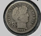 1903 Silver Barber Dime