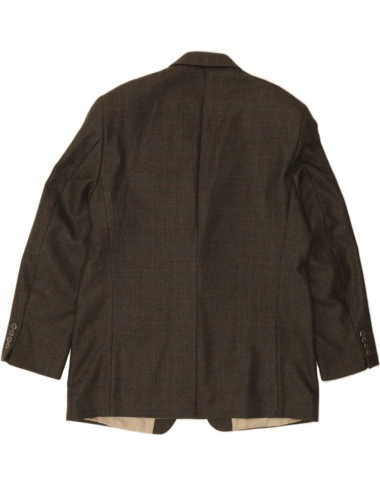 Chaqueta Blazer IZOD Para Hombres 2 Botones Reino Unido 38 Gris Medio Nueva Lana BY10 Foto 2 de 3