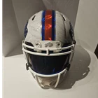 Josh Allen Buffalo Bills Rare Marble Hydro Dip Authentic Autographed Helmet