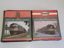 TRAINS New York Central System Vol 1 & 2 NYC Odyssey 1991 VHS Train Documentary
