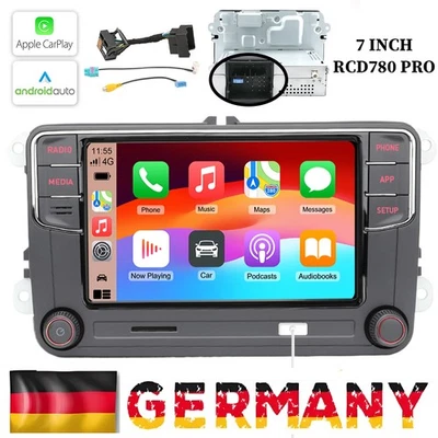 Radio de carplay de coche Android 7" NONAME RCD330 RCD780 RCD360PRO 3 Plus 187B para VW