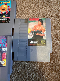 NES game lot x8 Ducktales Dick Tracy Faxanadu King's Knight Ultima Rambo TESTED
