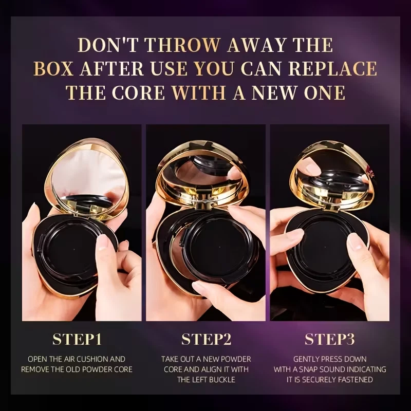 Make up Glow kaschiert 3-in-1 Hautpflege, 15g x 2, natürliches Finish,Neu - Bild 3 von 4