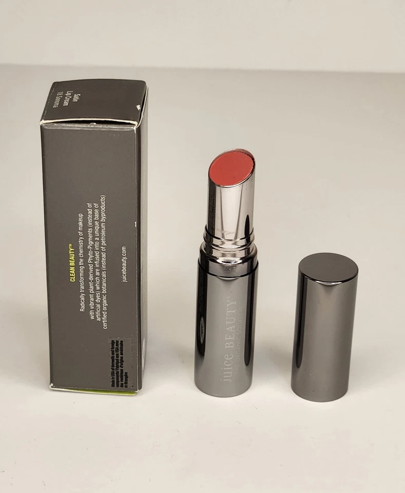 Juice BEAUTY Crema Labial Satinada 18 Sonoma Tamaño Completo Nueva en Caja Foto 2 de 4