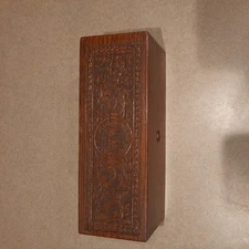 Antique Wheeler & Wilson Sewing Box with Sewing Accessories