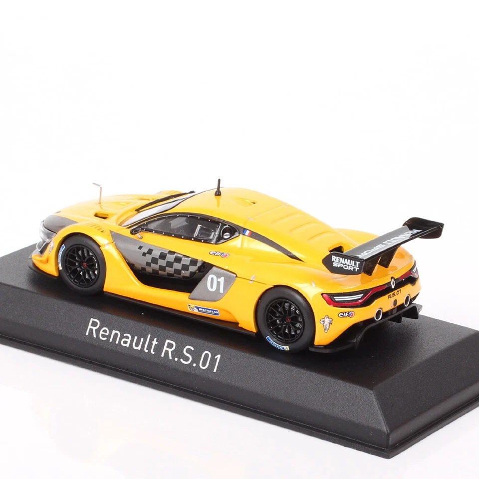Norev 1/43 Scale Renault Sport RS01 Racing Diecast Metal Car Model Toy Yellow - Image 4 of 4