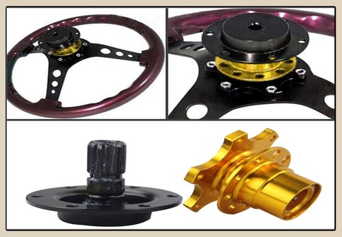 BestTeam Universal Steering Wheel Snap Off Quick Release Hub Adapter Boss Kit... - Picture 8 of 9