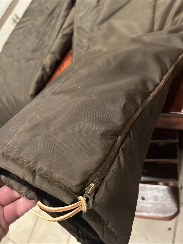 Walls Blizzard Pruf Insulated Lined Brown Coveralls Men's Size K Tall 80s - Image 4 of 4