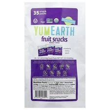 Gluten Free Fruit Snacks, Favorites, 35 Snack Packs, 0.7 oz (19.8 g) Each