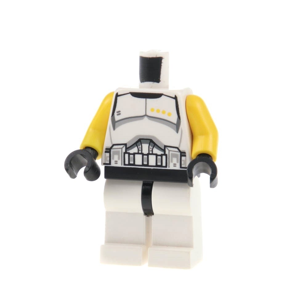 1X Lego Torso Legs Minifigure SW Clone Trooper Commander SW0481 970C01 973PB1525