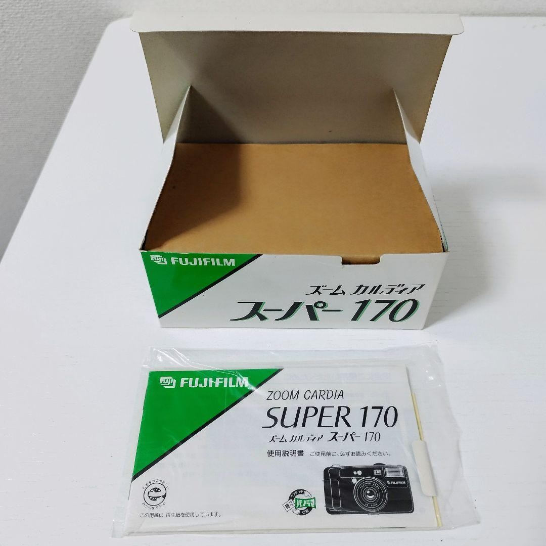 【未使用/デットストック品】FUJIFILM CARDIA SUPER 170 Fujifilm Cardia Super 170 35mm Film Camera Unused Dead Stock