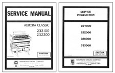 HAMMOND Aurora Classic 232100 232200 Service Manual repair Schematics  Info