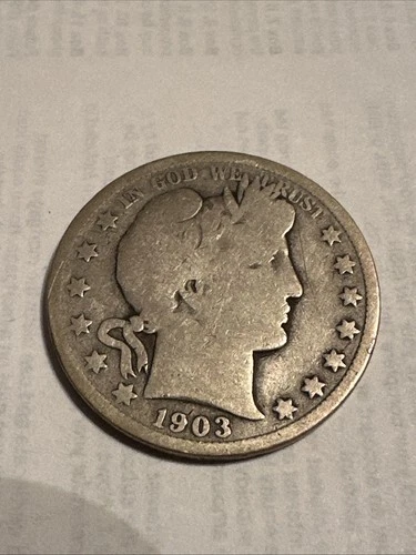 1903-P Barber Half Dollar