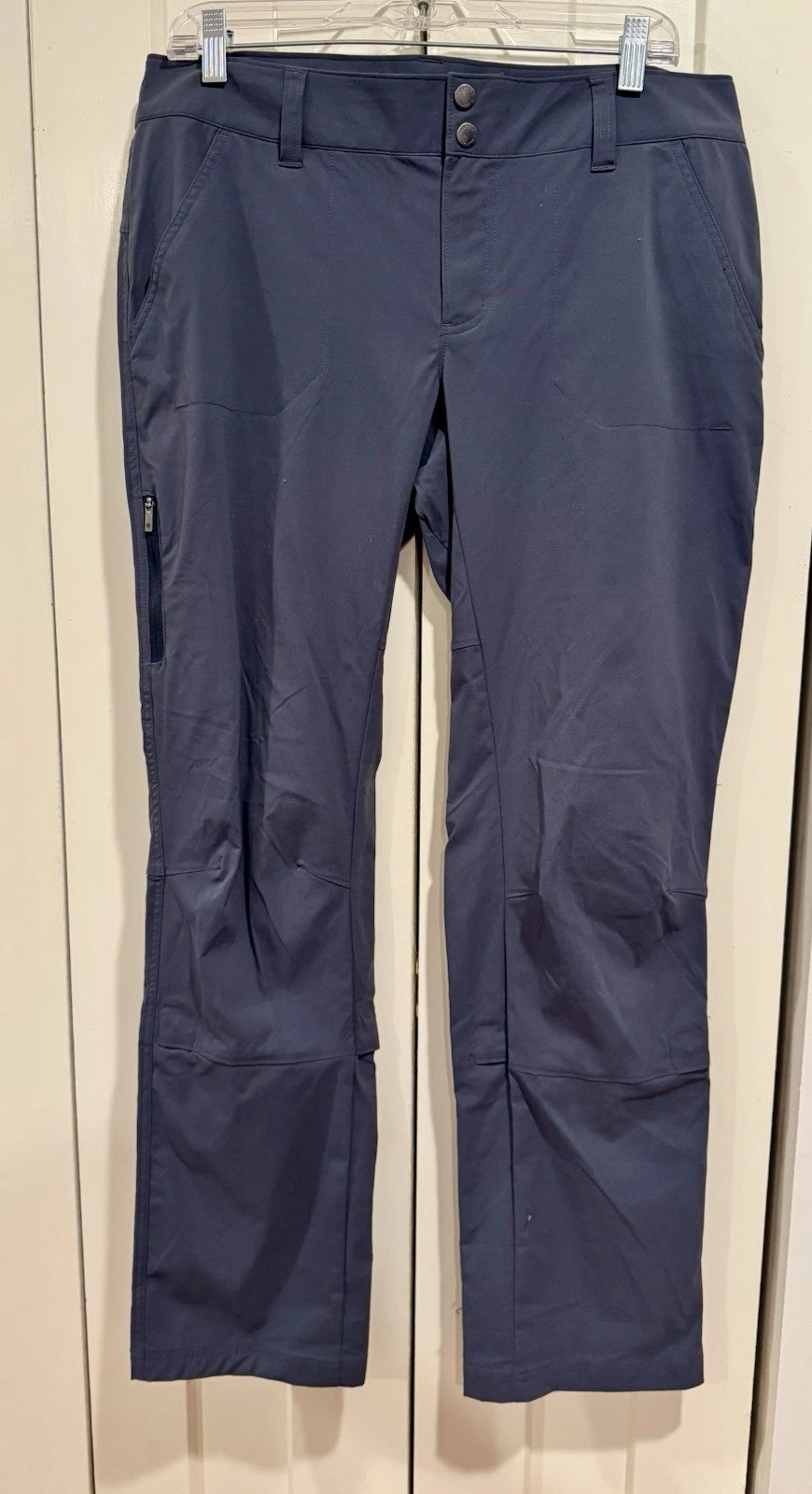 Women's Columbia lightweight travel pants 12 Long Pant / Optional Capri Snaps