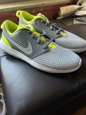 New Nike Roshe G Golf Shoes Smoke Grey Venom CD6065-010 Mens Sz 9