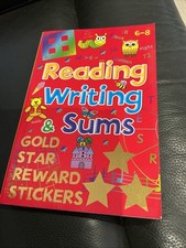 Reading Writing Sums With Gold Star Reward Stickers Age 6-8