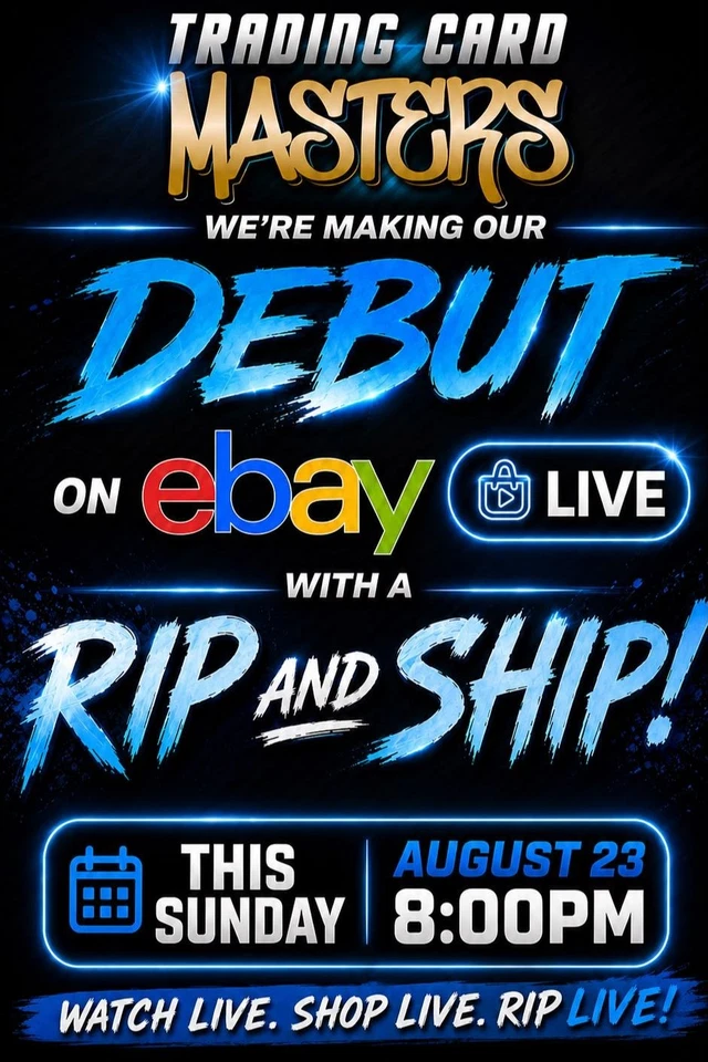 🔥🔥Trading Card Masters Debut Live Stream Pokemon Rip and Ship!  ✂️🛥️