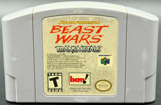 Transformers Beast Wars Transmetals Nintendo 64 N64 Game Cart Only Authentic