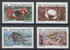 Christmas Island 1985 : Crabs - Good Set Very Fine MNH Stamps