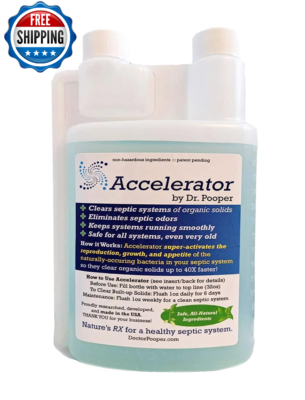 #ad Dr. Pooper Accelerator Septic Tank Treatment Environment Friendly Septic System $55.06