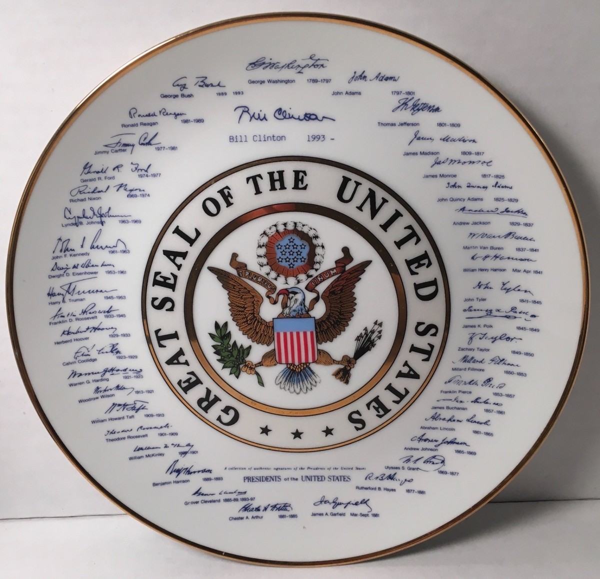 GREAT SEAL OF THE UNITED STATES, PRESIDENTS OF THE U.S.